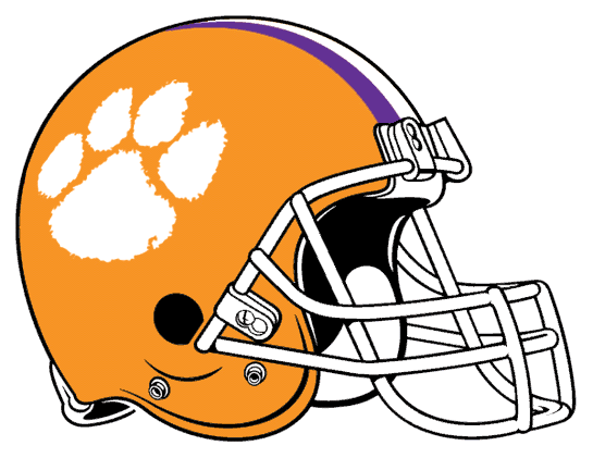 Clemson Tigers 1977-Pres Helmet Logo diy iron on heat transfer